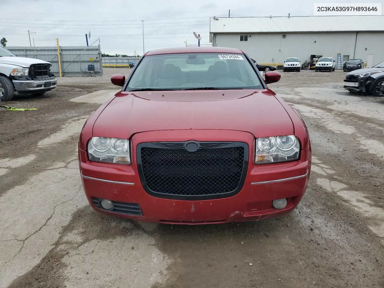 2007 Chrysler 300 Touring VIN: 2C3KA53G97H893646 Lot: 74356374