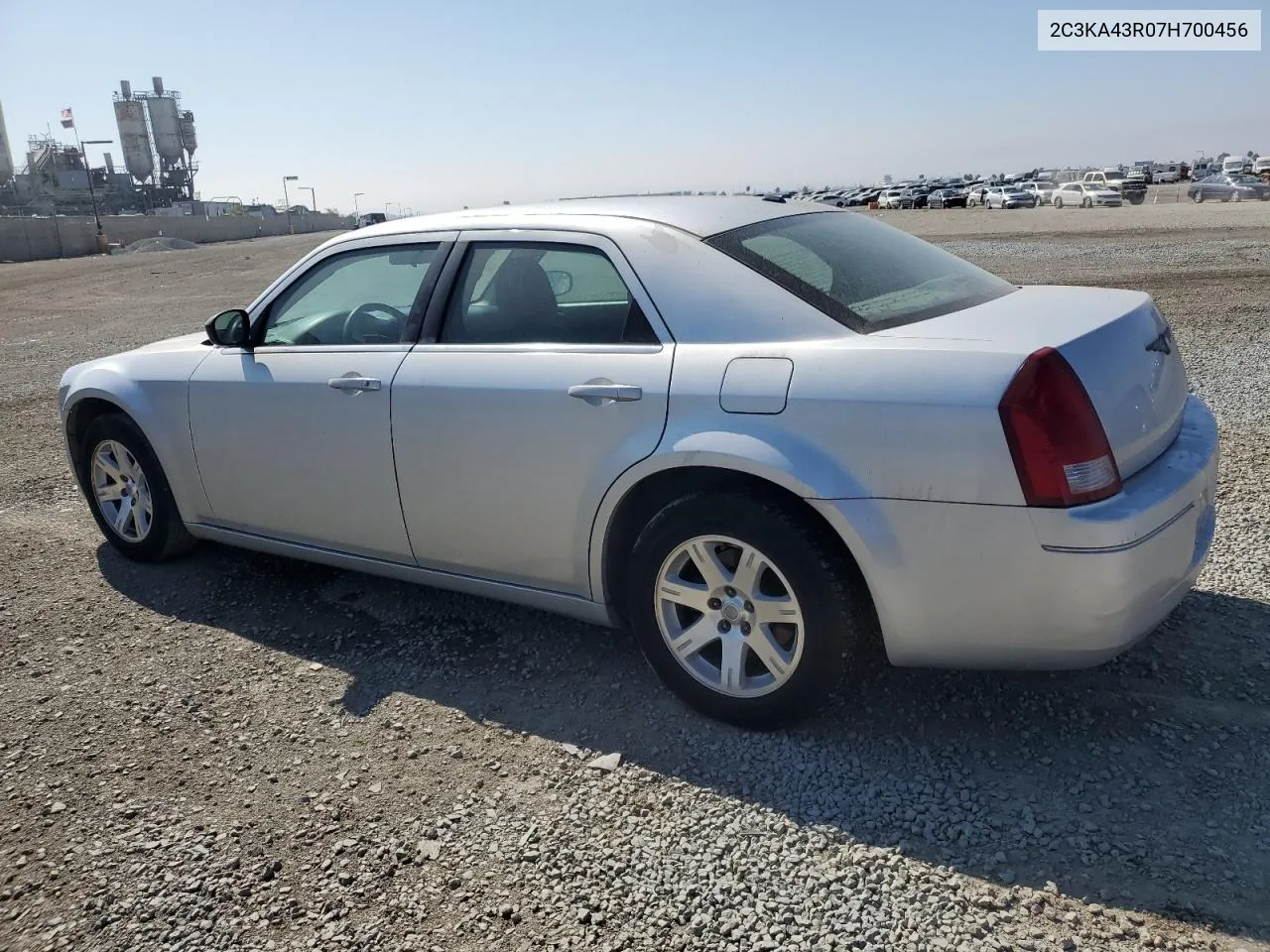 2007 Chrysler 300 VIN: 2C3KA43R07H700456 Lot: 75009484