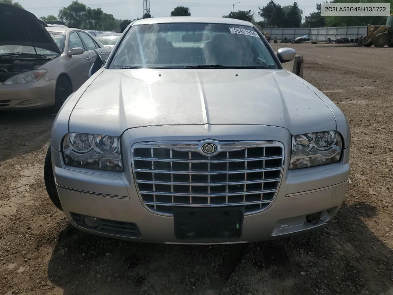 2008 Chrysler 300 Touring VIN: 2C3LA53G48H135722 Lot: 55401934