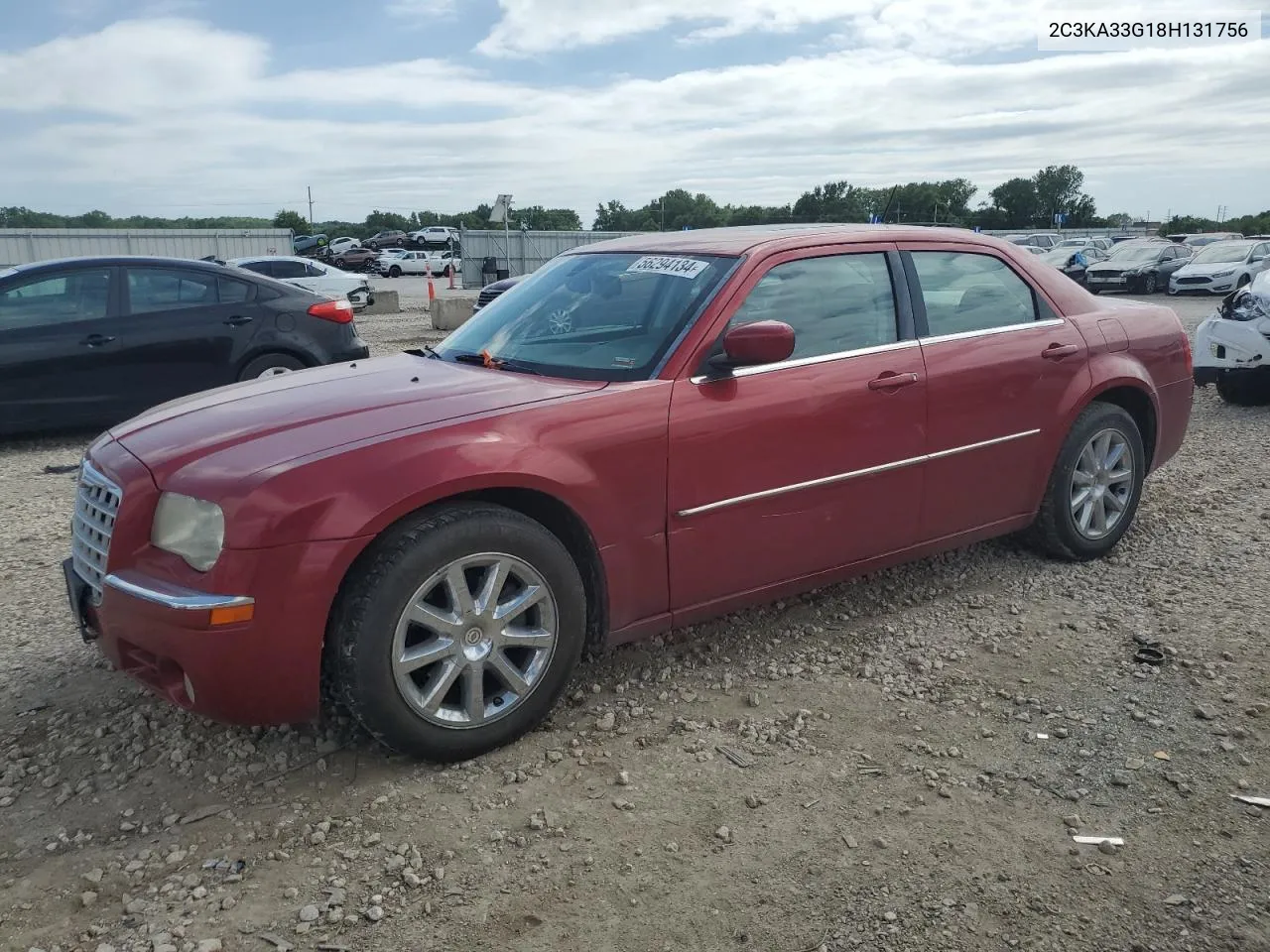 2008 Chrysler 300 Limited VIN: 2C3KA33G18H131756 Lot: 56294134