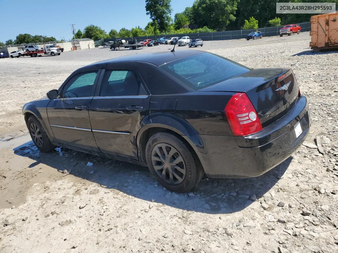 2008 Chrysler 300 Lx VIN: 2C3LA43R28H295593 Lot: 57249954