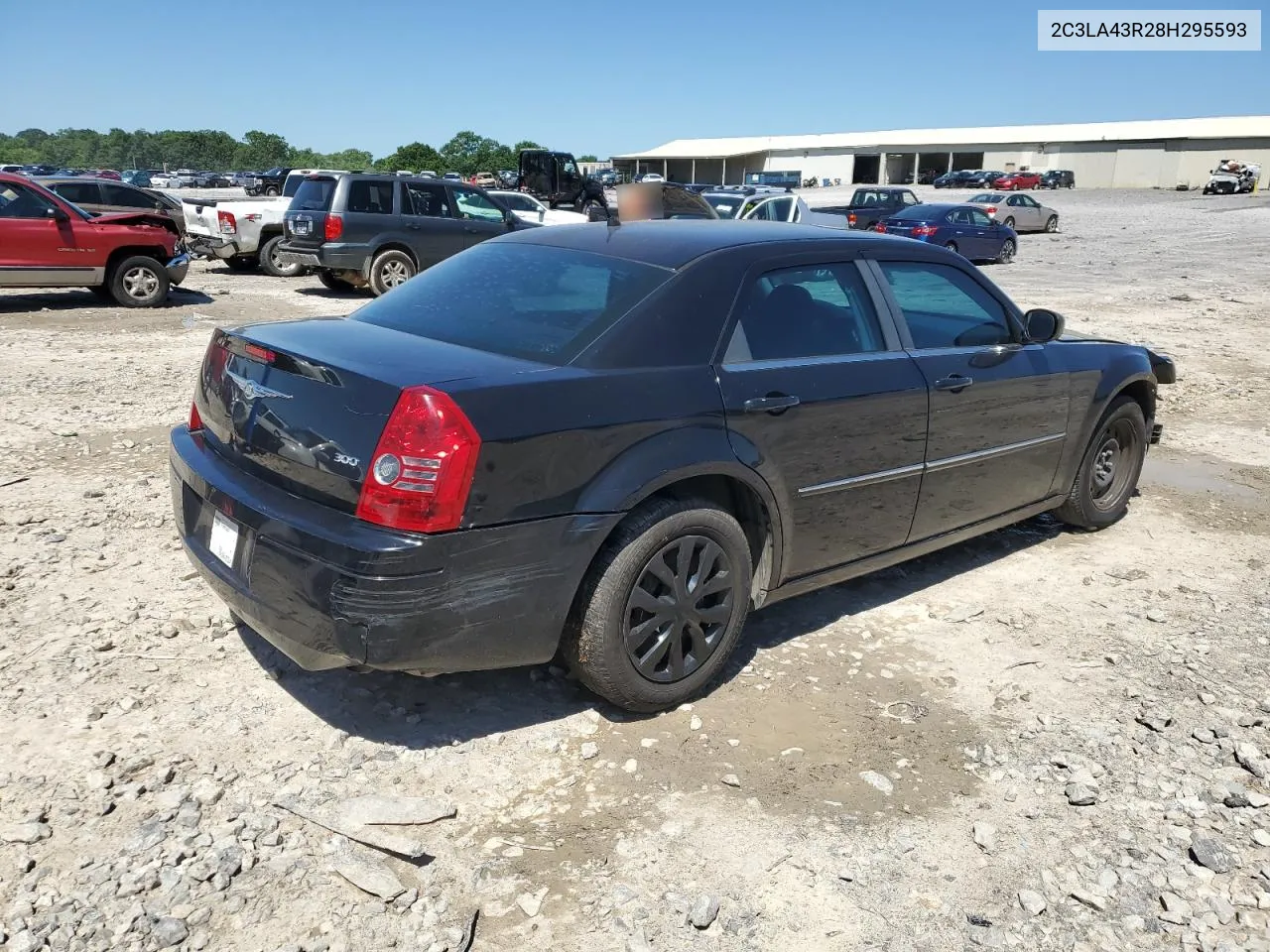 2008 Chrysler 300 Lx VIN: 2C3LA43R28H295593 Lot: 57249954