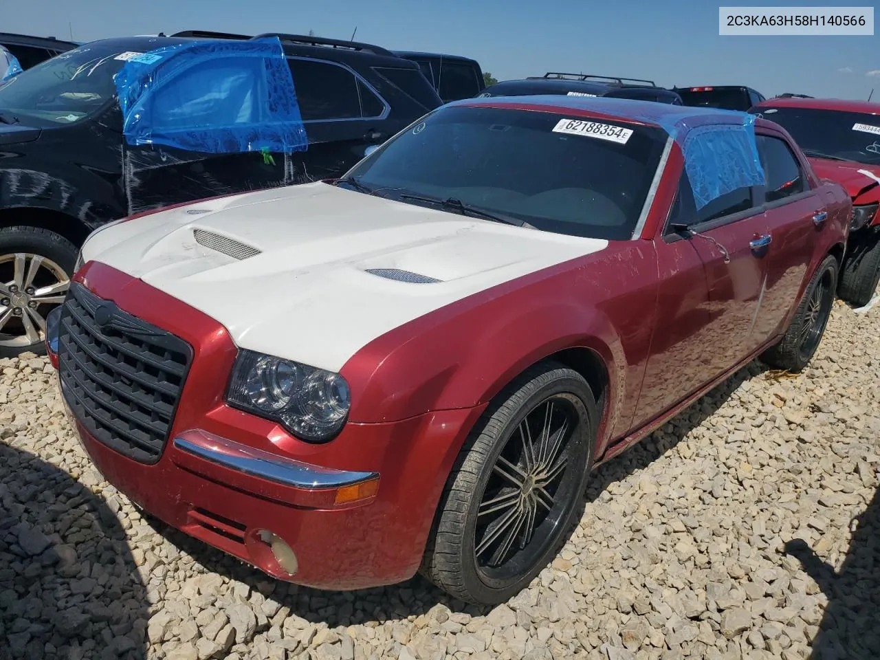 2008 Chrysler 300C VIN: 2C3KA63H58H140566 Lot: 62188354