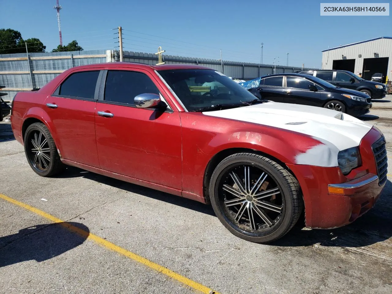 2008 Chrysler 300C VIN: 2C3KA63H58H140566 Lot: 62188354