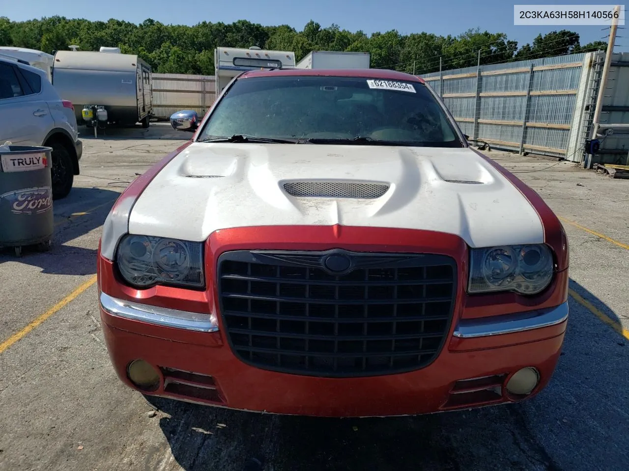 2008 Chrysler 300C VIN: 2C3KA63H58H140566 Lot: 62188354