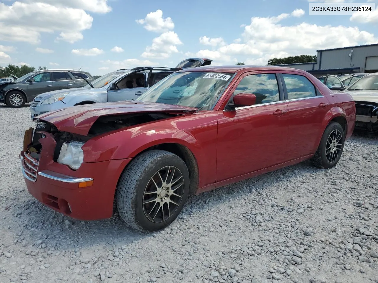 2C3KA33G78H236124 2008 Chrysler 300 Limited