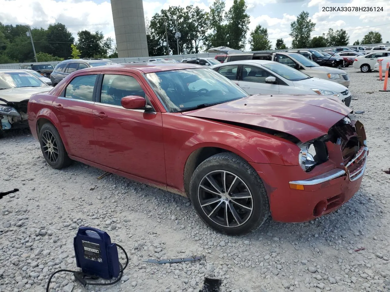 2008 Chrysler 300 Limited VIN: 2C3KA33G78H236124 Lot: 63682564