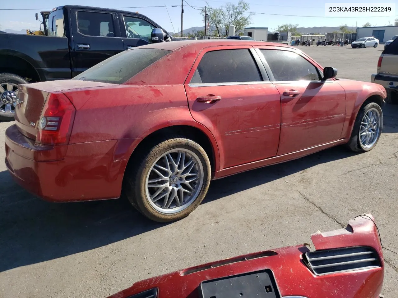 2008 Chrysler 300 Lx VIN: 2C3KA43R28H222249 Lot: 67674294