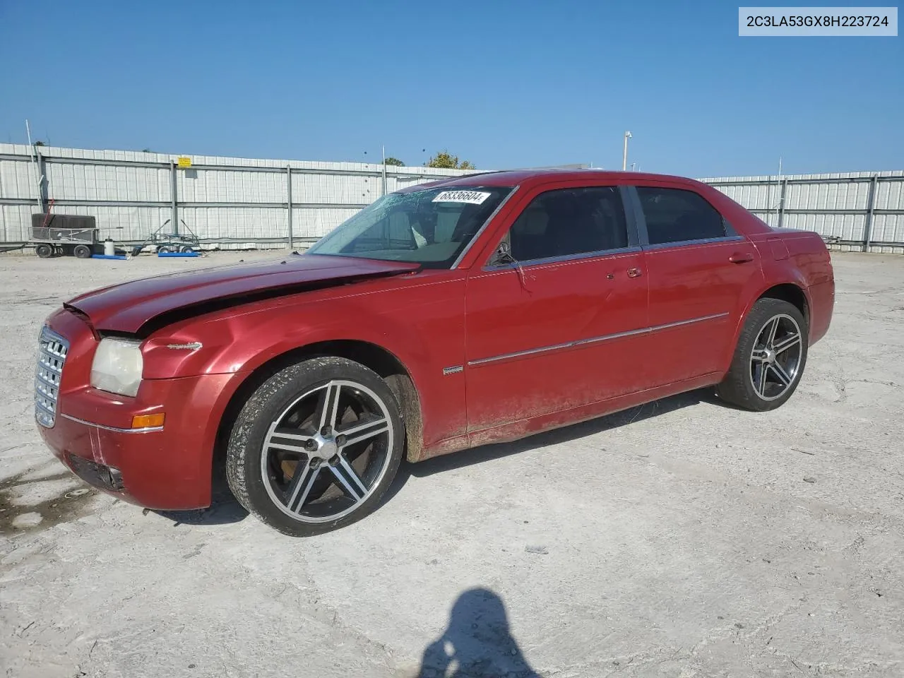 2008 Chrysler 300 Touring VIN: 2C3LA53GX8H223724 Lot: 68336604