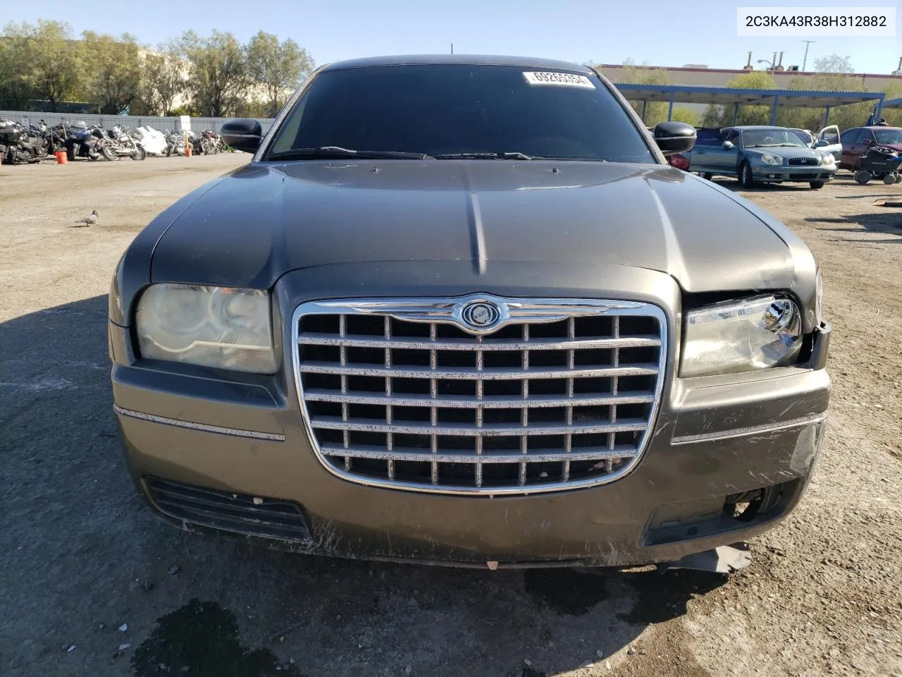 2008 Chrysler 300 Lx VIN: 2C3KA43R38H312882 Lot: 69265354