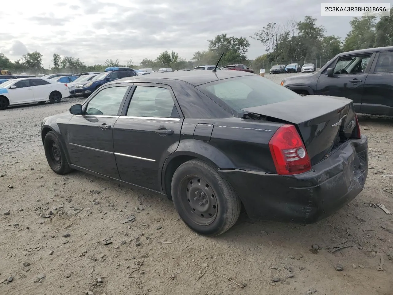 2008 Chrysler 300 Lx VIN: 2C3KA43R38H318696 Lot: 70023314