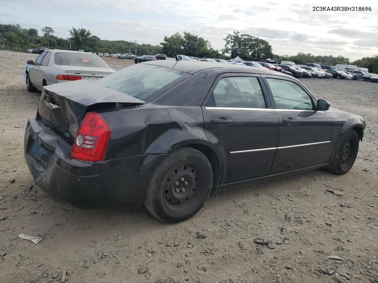 2008 Chrysler 300 Lx VIN: 2C3KA43R38H318696 Lot: 70023314