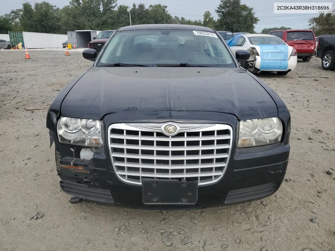 2008 Chrysler 300 Lx VIN: 2C3KA43R38H318696 Lot: 70023314