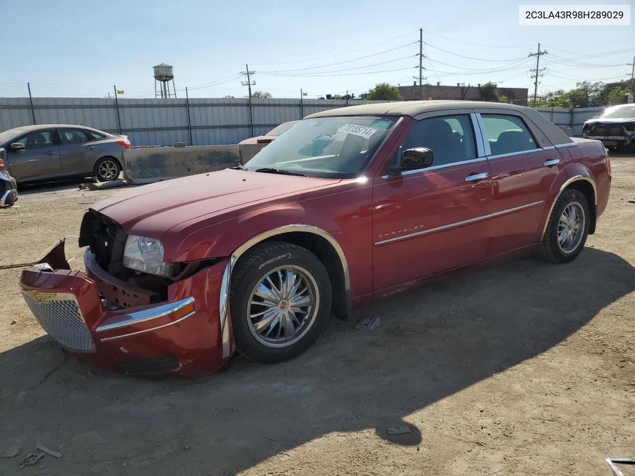 2008 Chrysler 300 Lx VIN: 2C3LA43R98H289029 Lot: 70185714