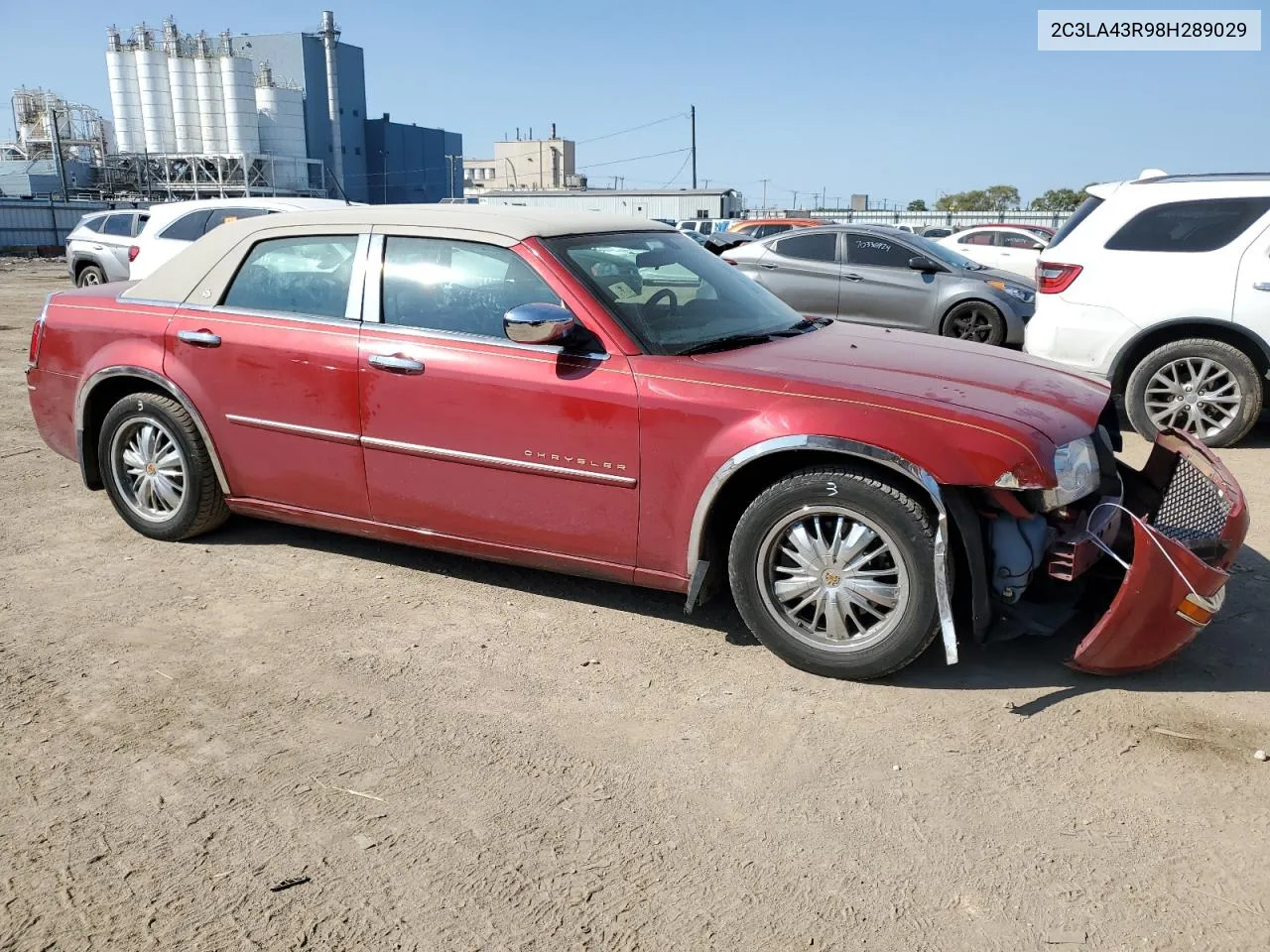 2008 Chrysler 300 Lx VIN: 2C3LA43R98H289029 Lot: 70185714