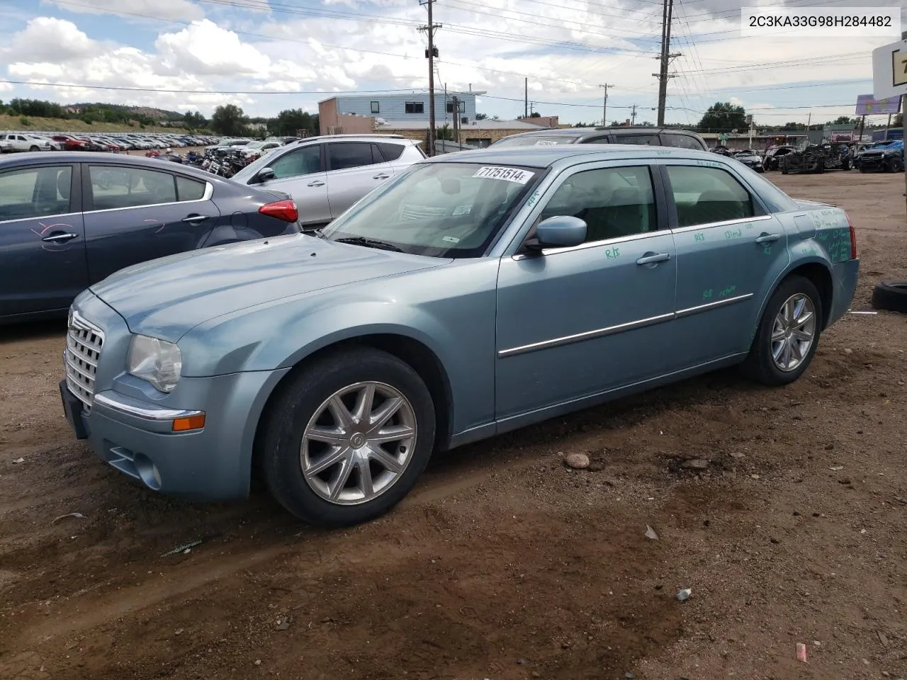 2008 Chrysler 300 Limited VIN: 2C3KA33G98H284482 Lot: 71751514