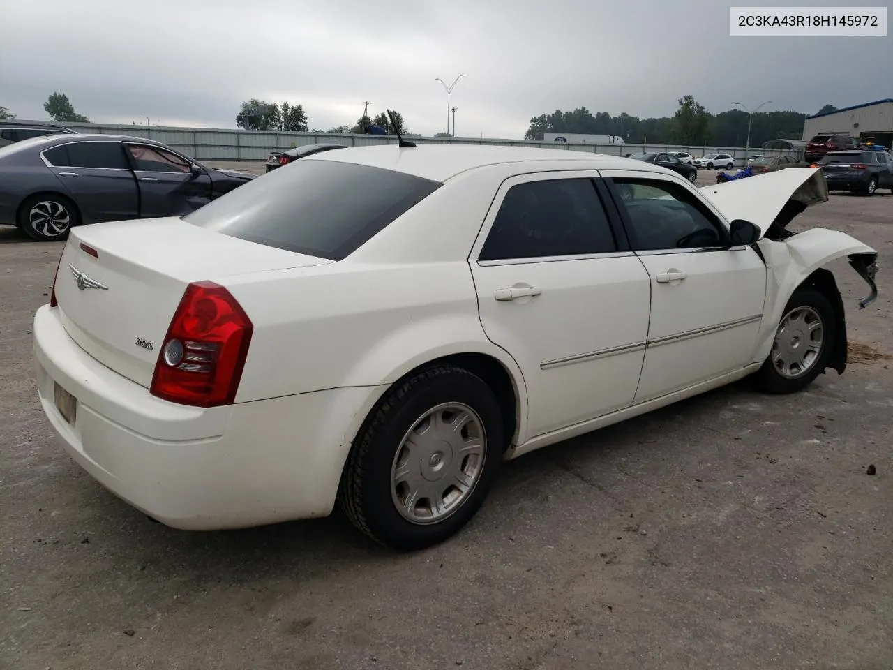 2008 Chrysler 300 Lx VIN: 2C3KA43R18H145972 Lot: 72346774