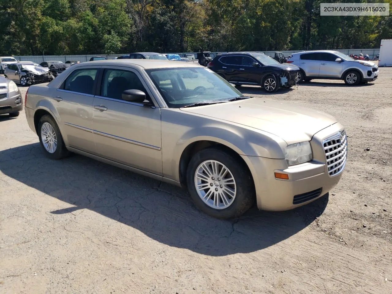 2009 Chrysler 300 Lx VIN: 2C3KA43DX9H615020 Lot: 74360934