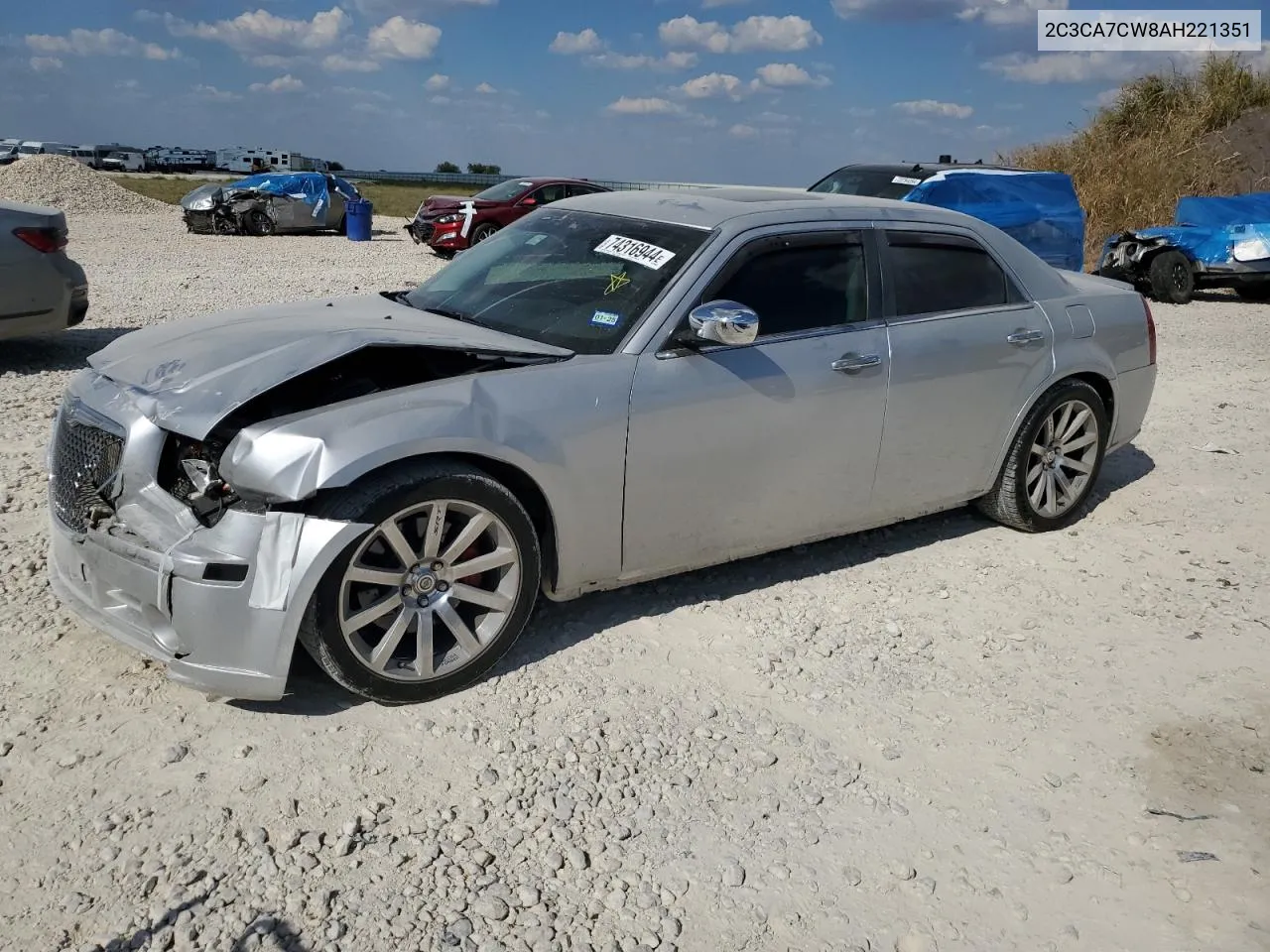 2010 Chrysler 300 Srt-8 VIN: 2C3CA7CW8AH221351 Lot: 74316944