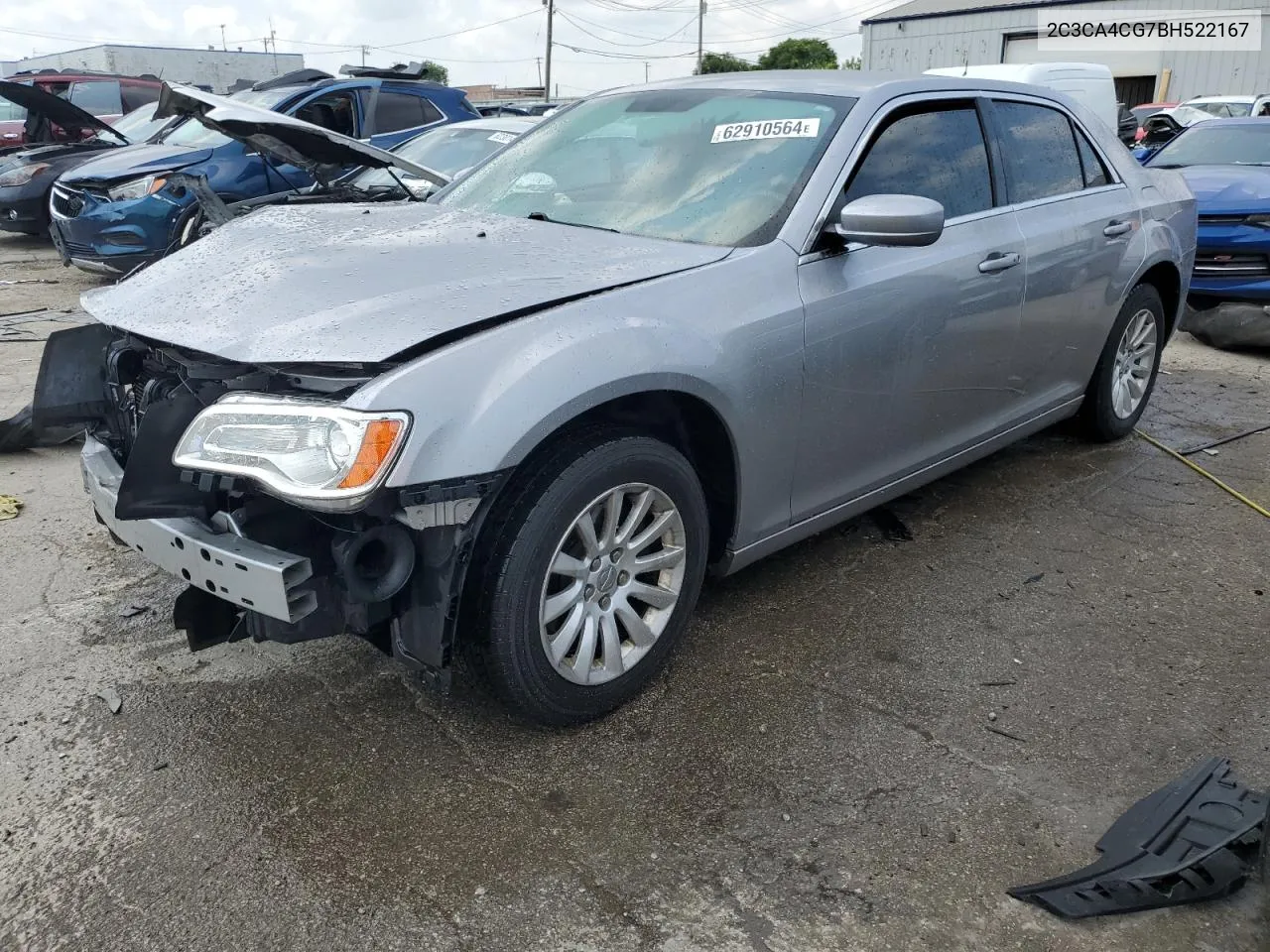 2011 Chrysler 300 VIN: 2C3CA4CG7BH522167 Lot: 62910564