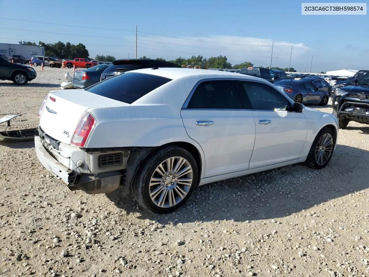 2011 Chrysler 300C VIN: 2C3CA6CT3BH598574 Lot: 69011394