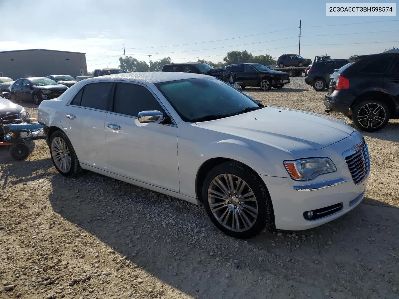 2011 Chrysler 300C VIN: 2C3CA6CT3BH598574 Lot: 69011394