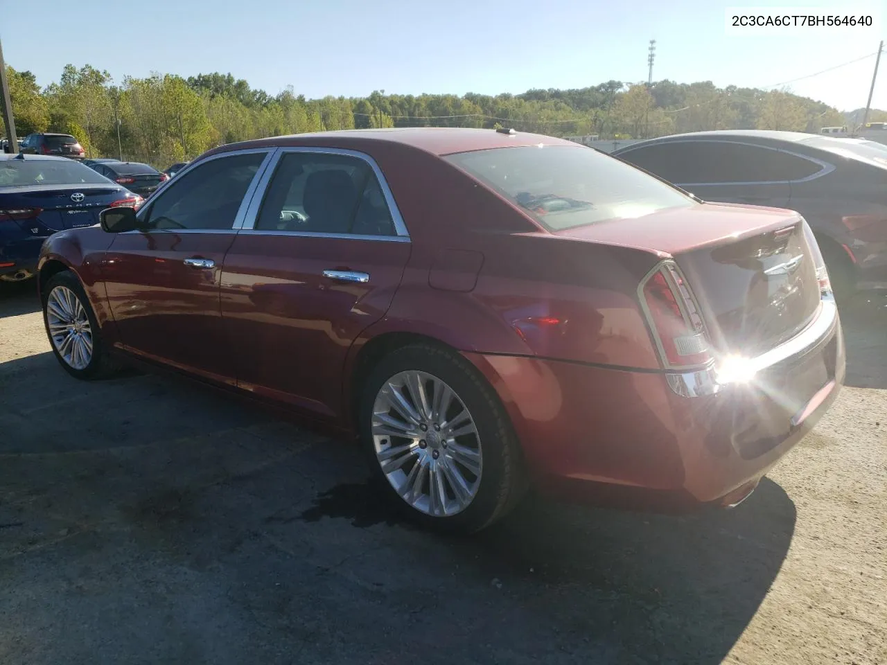 2011 Chrysler 300C VIN: 2C3CA6CT7BH564640 Lot: 70350253