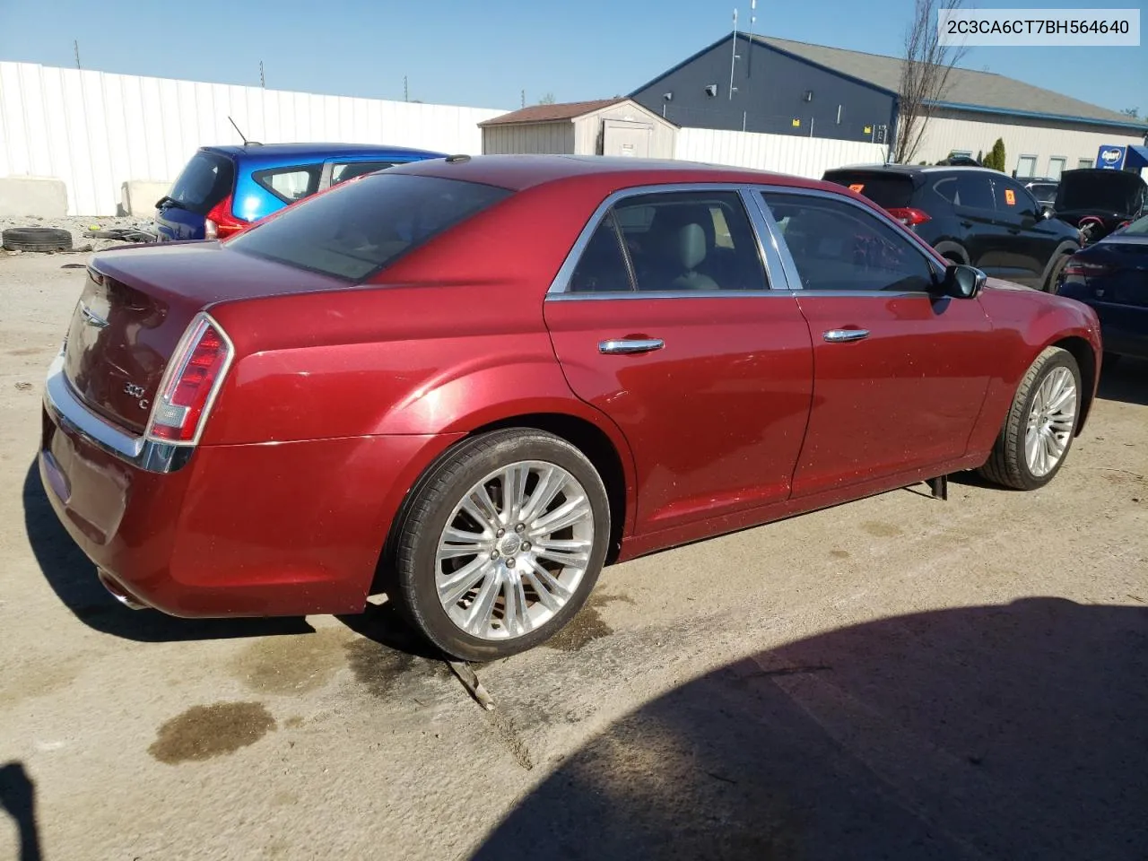 2011 Chrysler 300C VIN: 2C3CA6CT7BH564640 Lot: 70350253