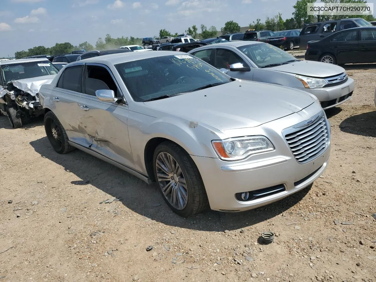 2012 Chrysler 300C Luxury VIN: 2C3CCAPT7CH290770 Lot: 55807484