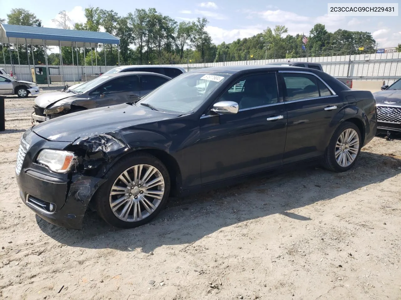 2012 Chrysler 300 Limited VIN: 2C3CCACG9CH229431 Lot: 57377904