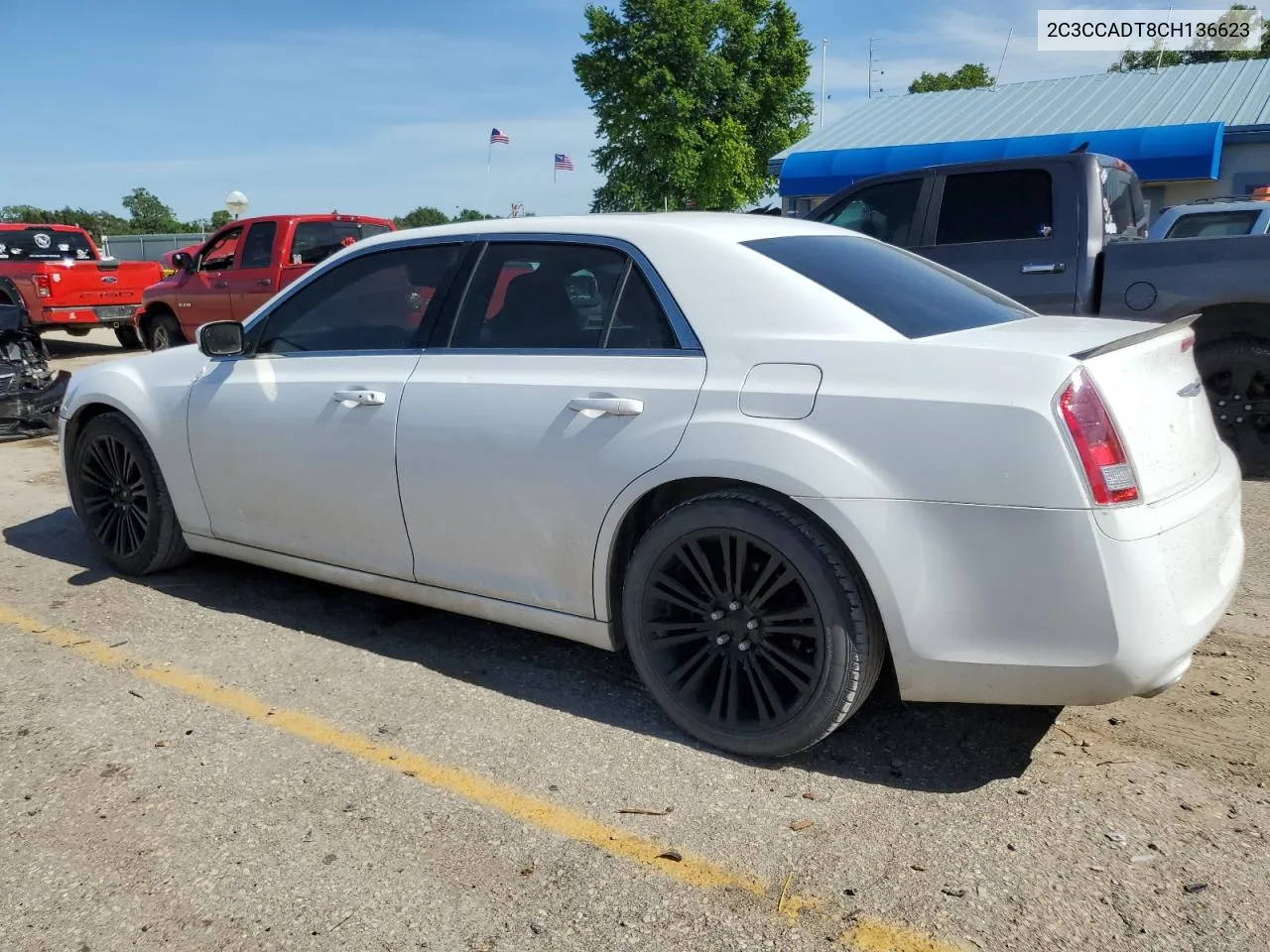 2C3CCADT8CH136623 2012 Chrysler 300 S