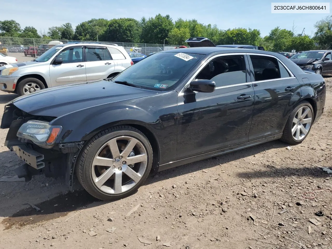 2012 Chrysler 300 Srt-8 VIN: 2C3CCAFJ6CH800641 Lot: 61313094