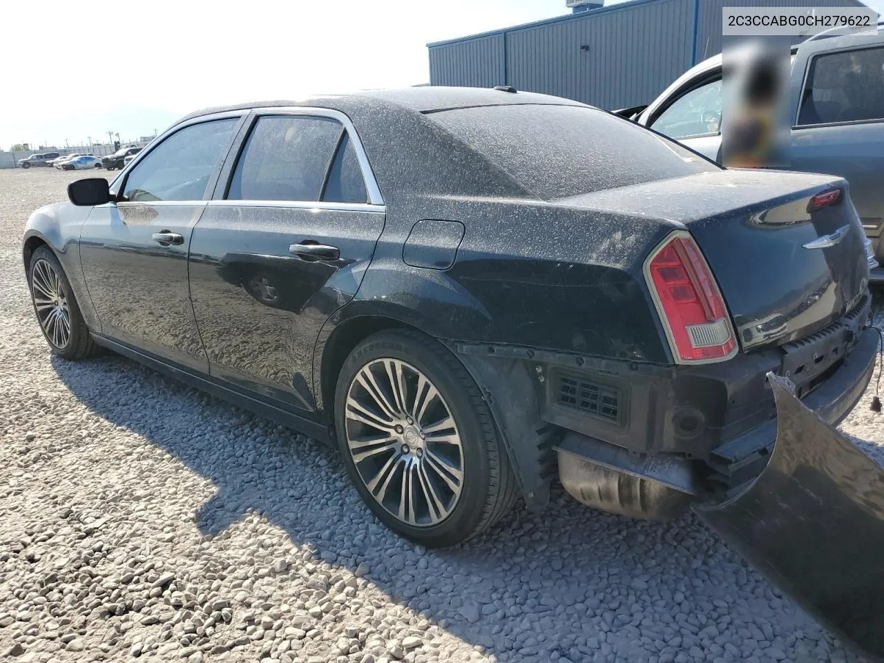 2C3CCABG0CH279622 2012 Chrysler 300 S