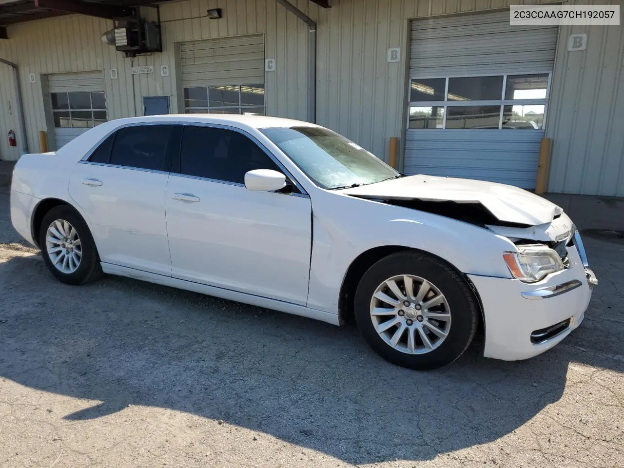 2012 Chrysler 300 VIN: 2C3CCAAG7CH192057 Lot: 66309394