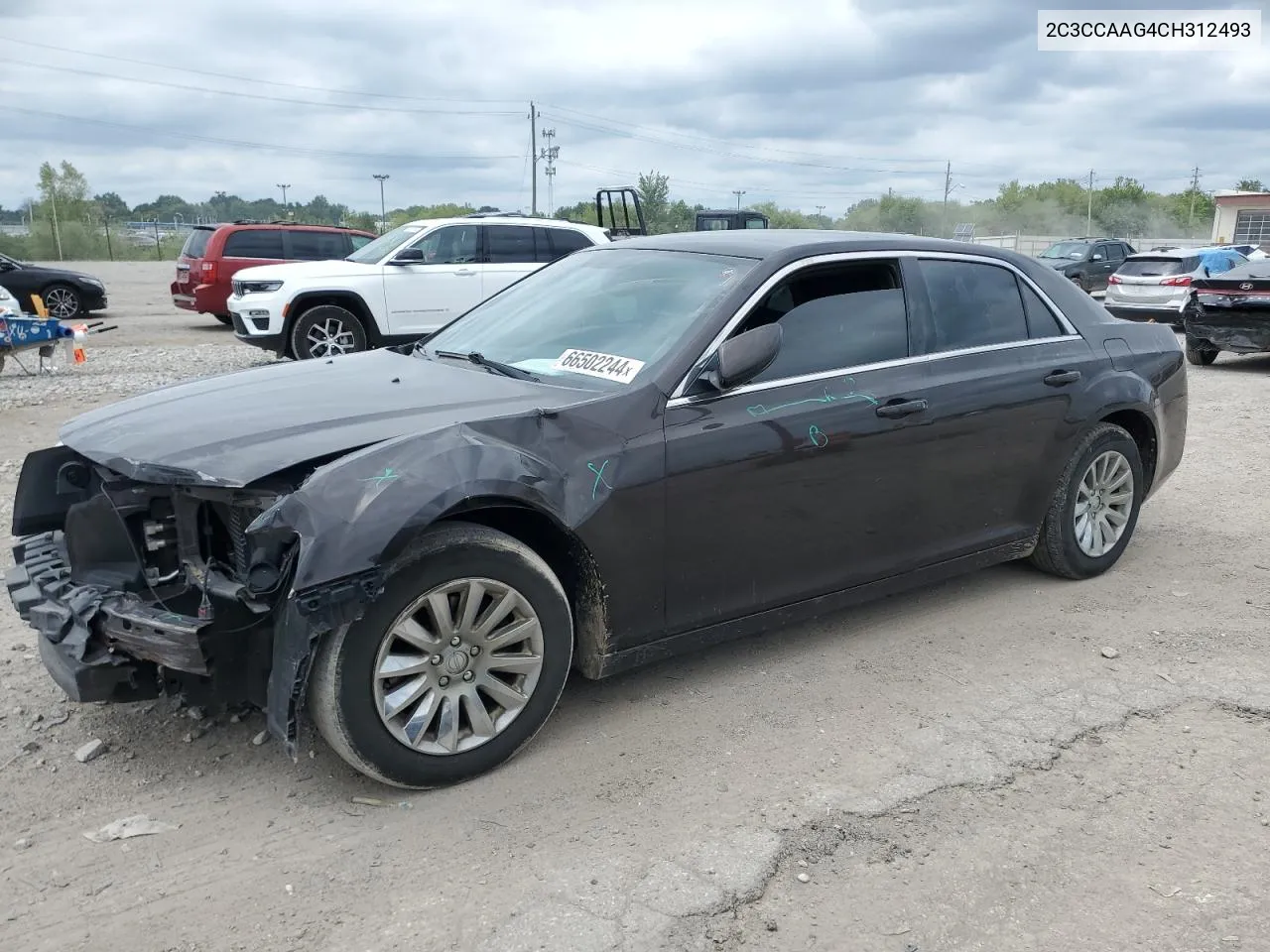 2012 Chrysler 300 VIN: 2C3CCAAG4CH312493 Lot: 66502244