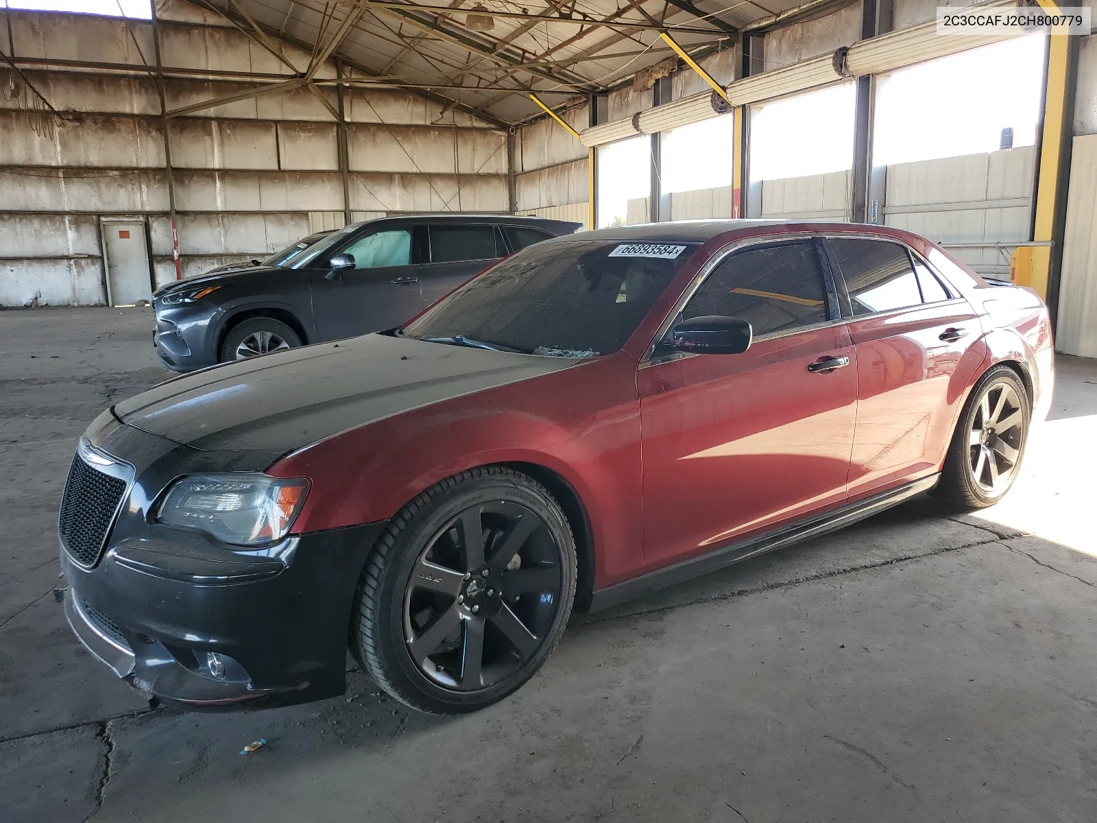 2012 Chrysler 300 Srt-8 VIN: 2C3CCAFJ2CH800779 Lot: 66893584