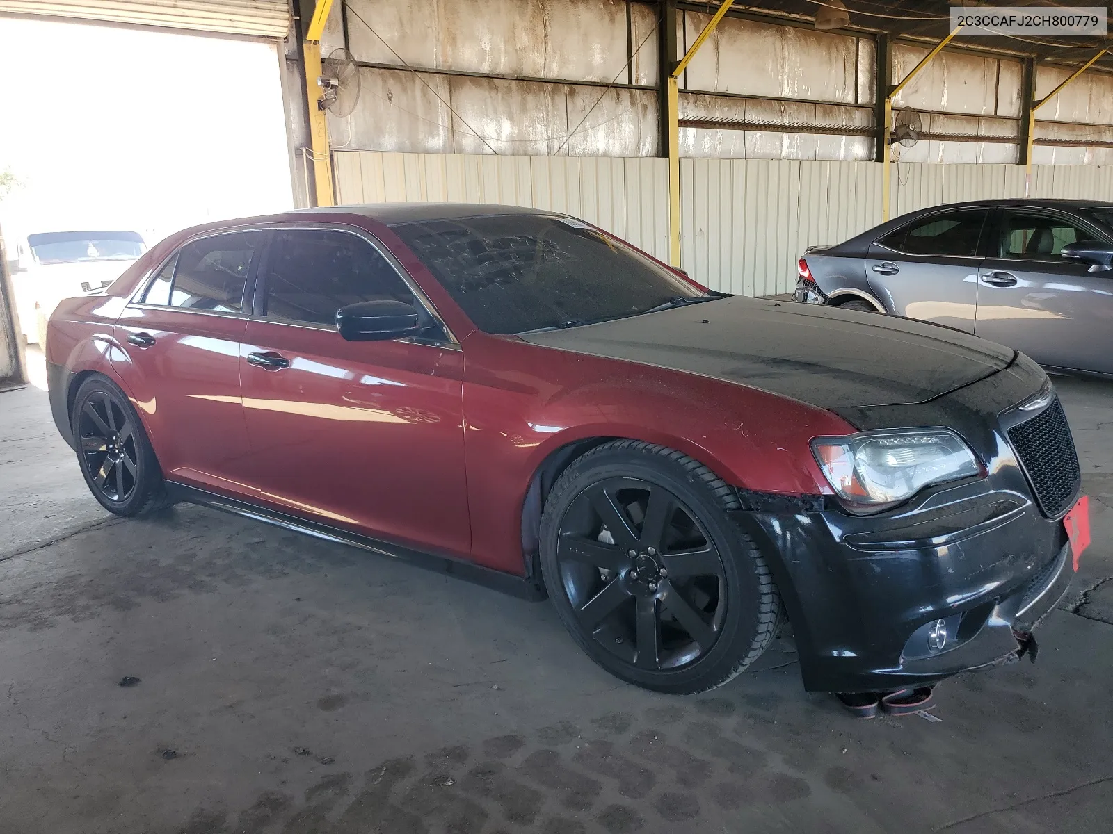 2012 Chrysler 300 Srt-8 VIN: 2C3CCAFJ2CH800779 Lot: 66893584