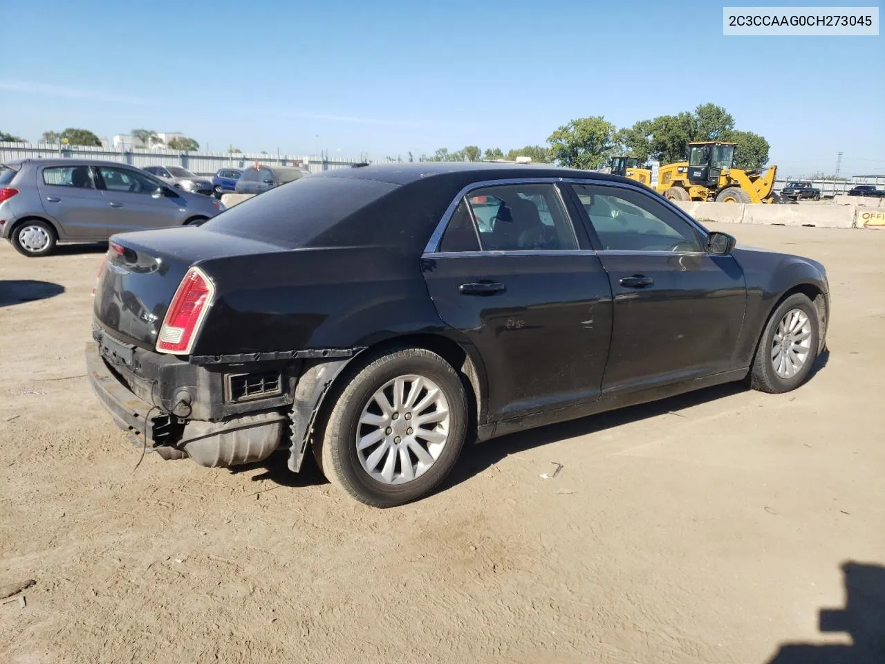 2012 Chrysler 300 VIN: 2C3CCAAG0CH273045 Lot: 68146844