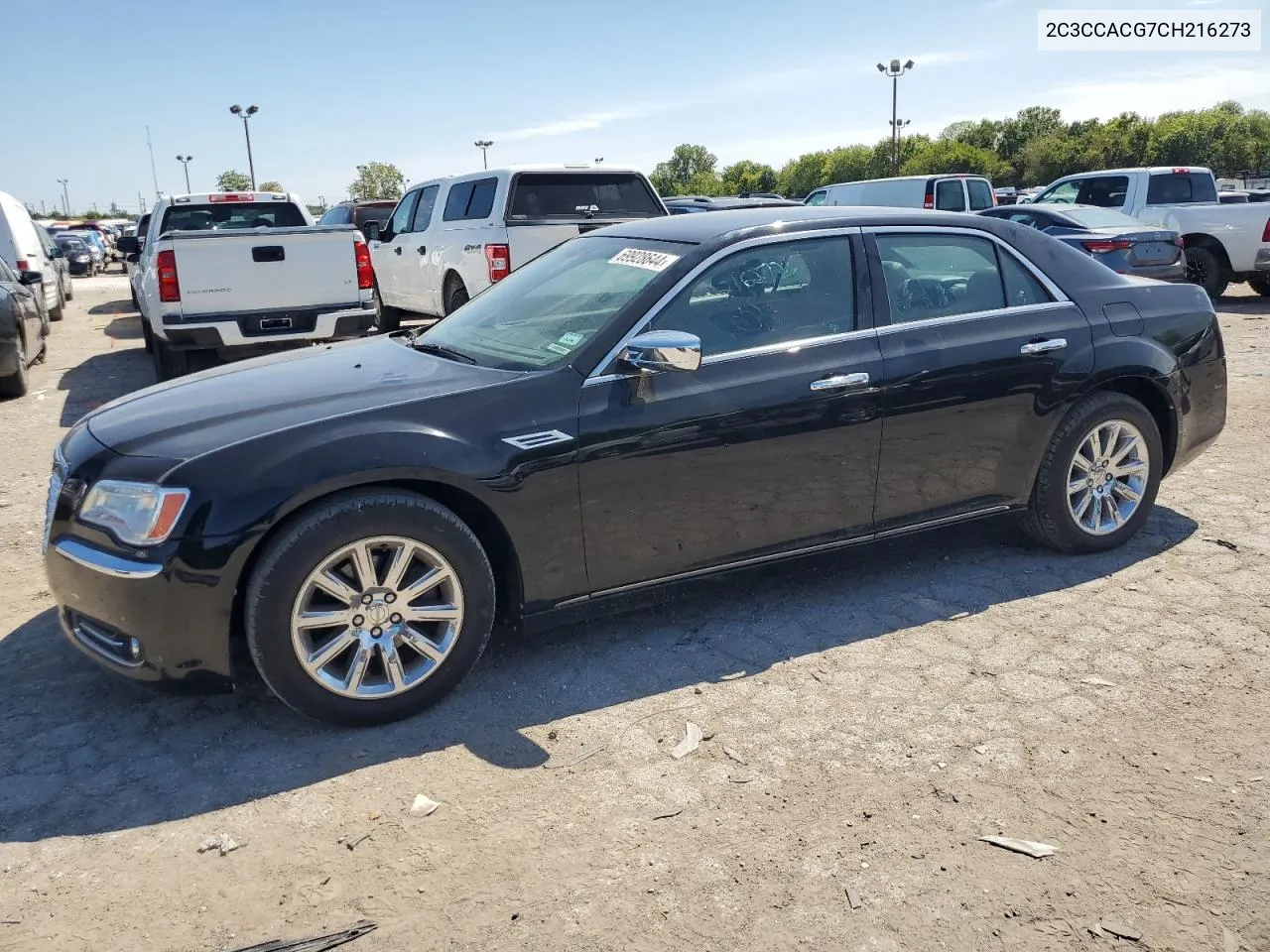 2012 Chrysler 300 Limited VIN: 2C3CCACG7CH216273 Lot: 69928644