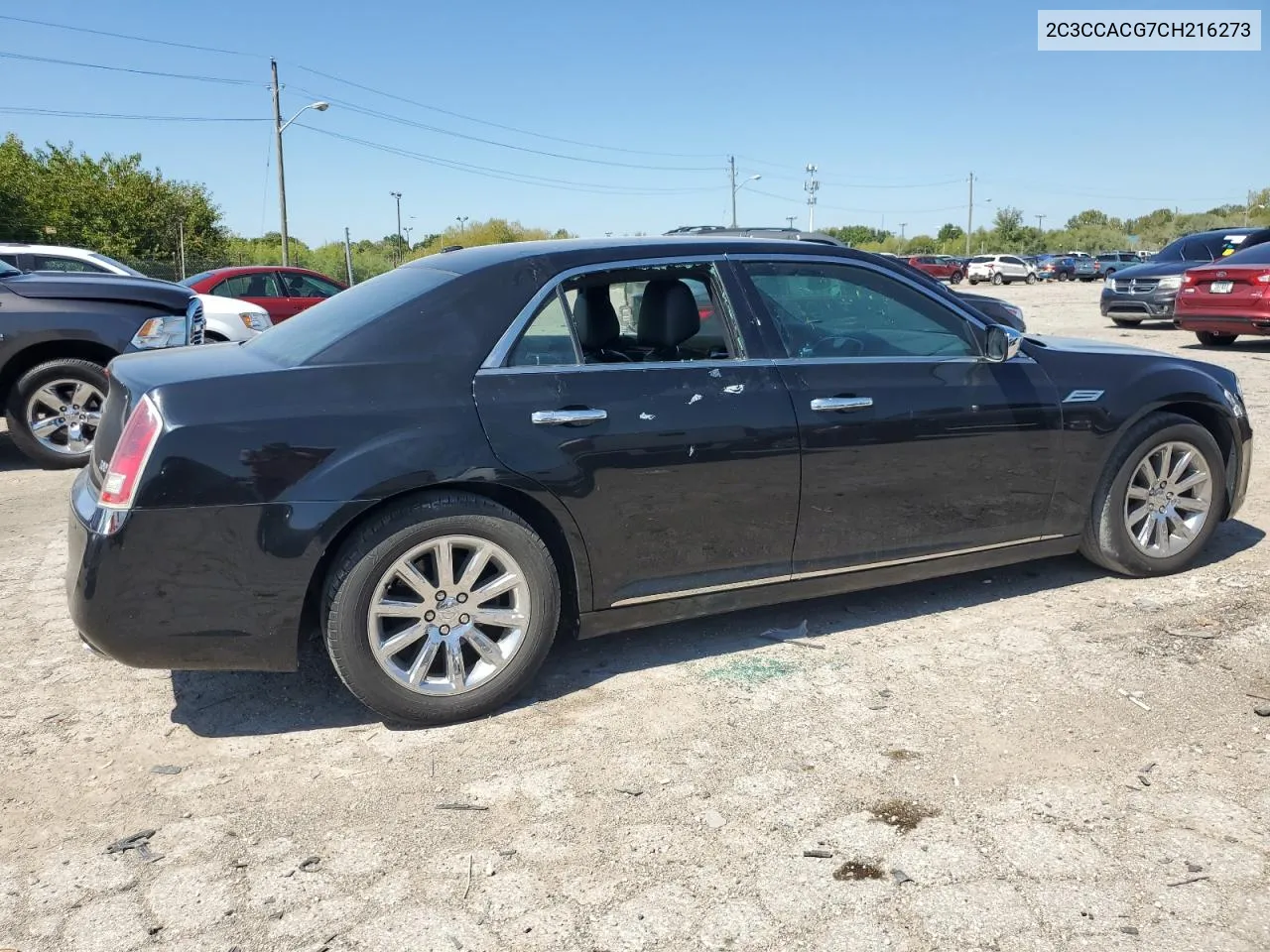 2012 Chrysler 300 Limited VIN: 2C3CCACG7CH216273 Lot: 69928644