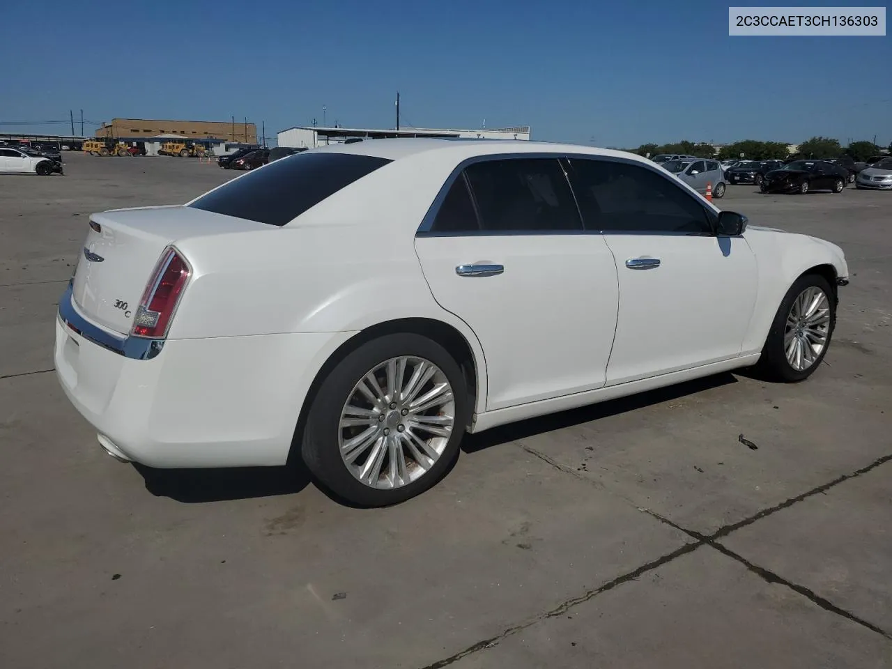 2C3CCAET3CH136303 2012 Chrysler 300C