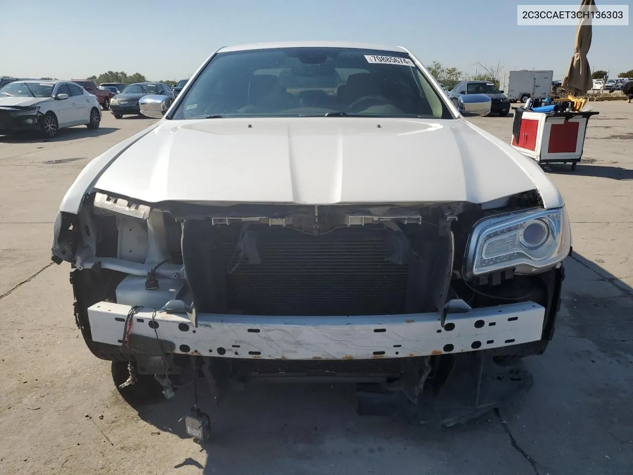 2C3CCAET3CH136303 2012 Chrysler 300C