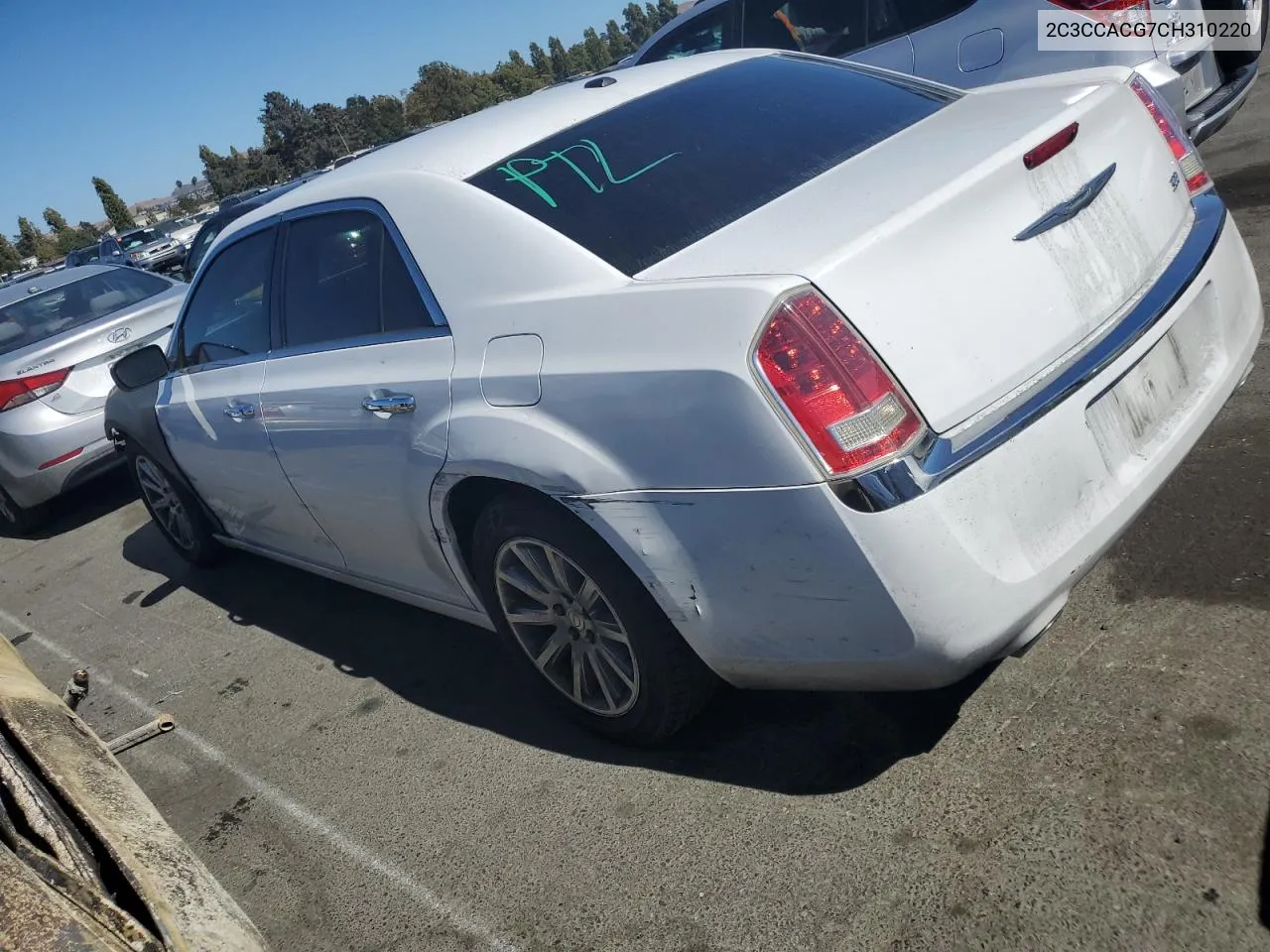 2C3CCACG7CH310220 2012 Chrysler 300 Limited