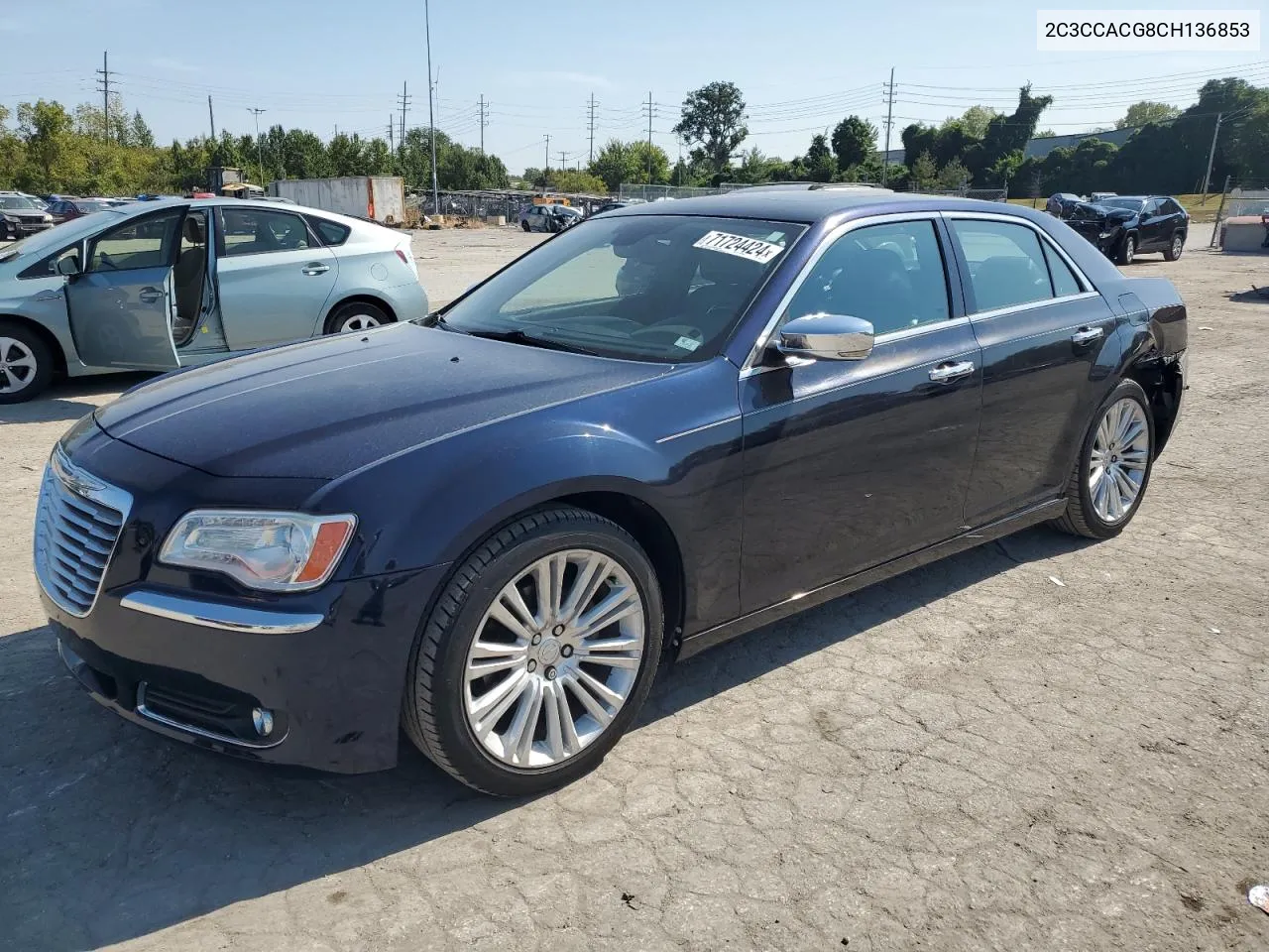 2012 Chrysler 300 Limited VIN: 2C3CCACG8CH136853 Lot: 71724424