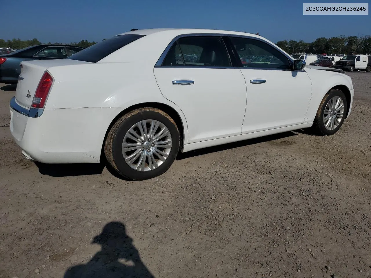 2012 Chrysler 300 Limited VIN: 2C3CCAHG2CH236245 Lot: 72179394