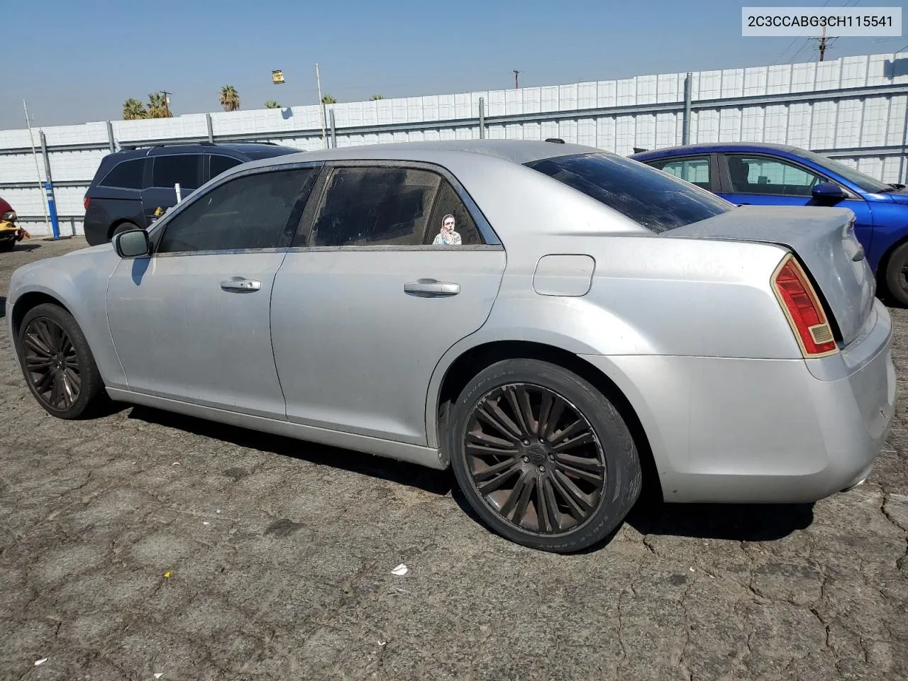 2012 Chrysler 300 S VIN: 2C3CCABG3CH115541 Lot: 72659934