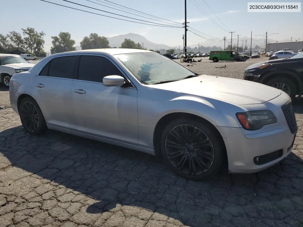 2012 Chrysler 300 S VIN: 2C3CCABG3CH115541 Lot: 72659934