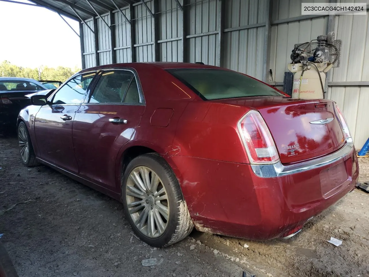 2C3CCACG4CH142424 2012 Chrysler 300 Limited