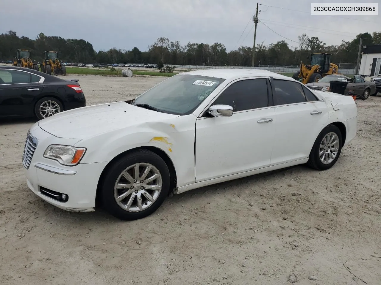 2012 Chrysler 300 Limited VIN: 2C3CCACGXCH309868 Lot: 73643974