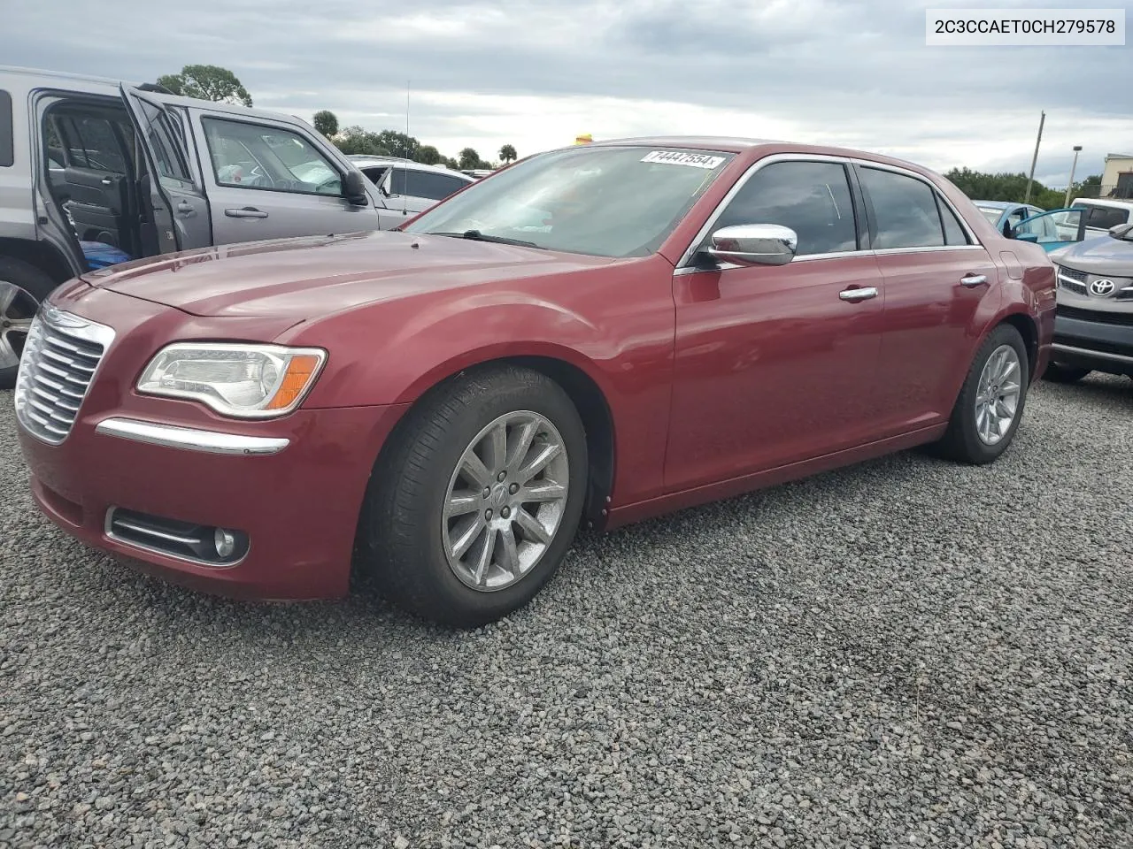 2C3CCAET0CH279578 2012 Chrysler 300C